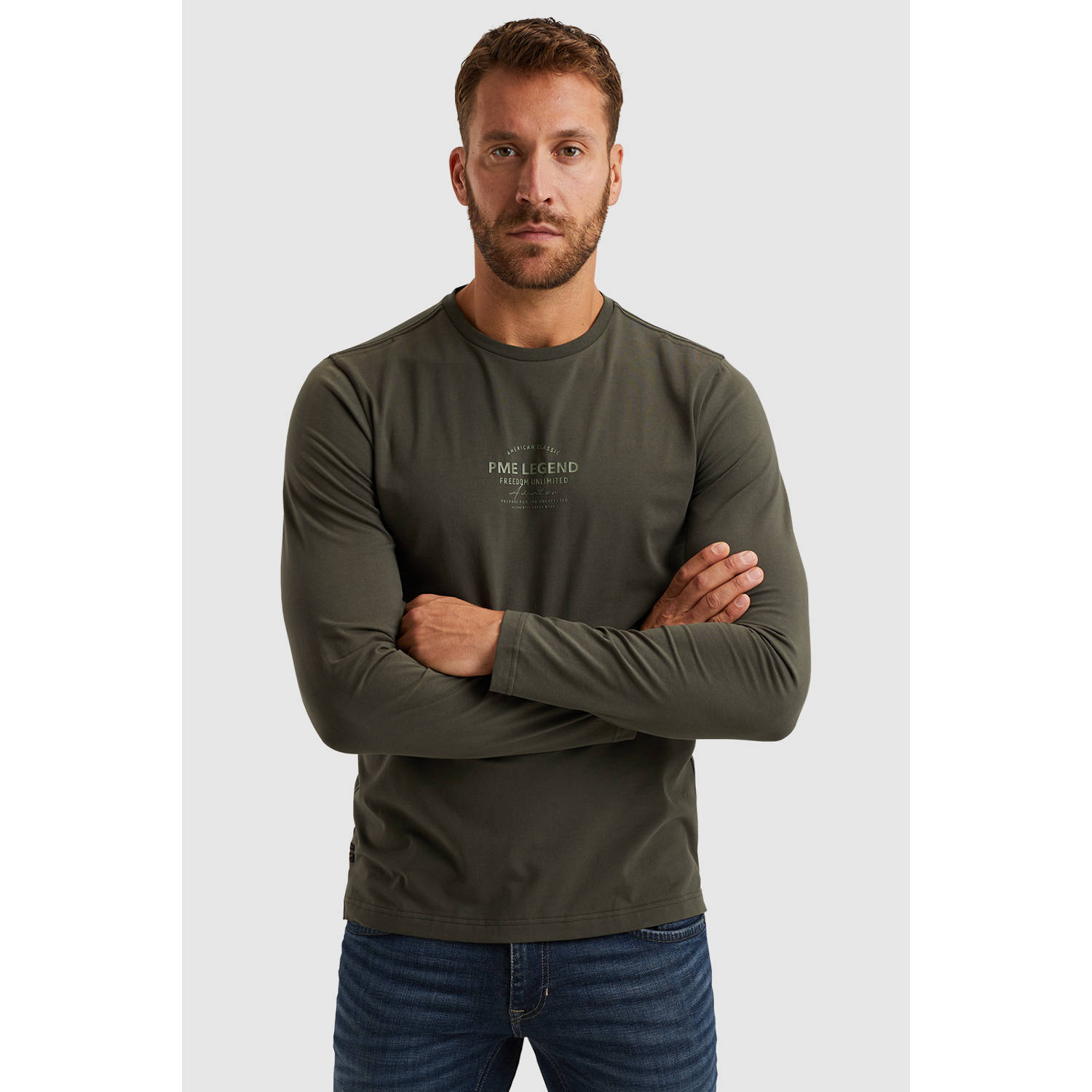 PME Legend™ T-shirt met lange mouwen