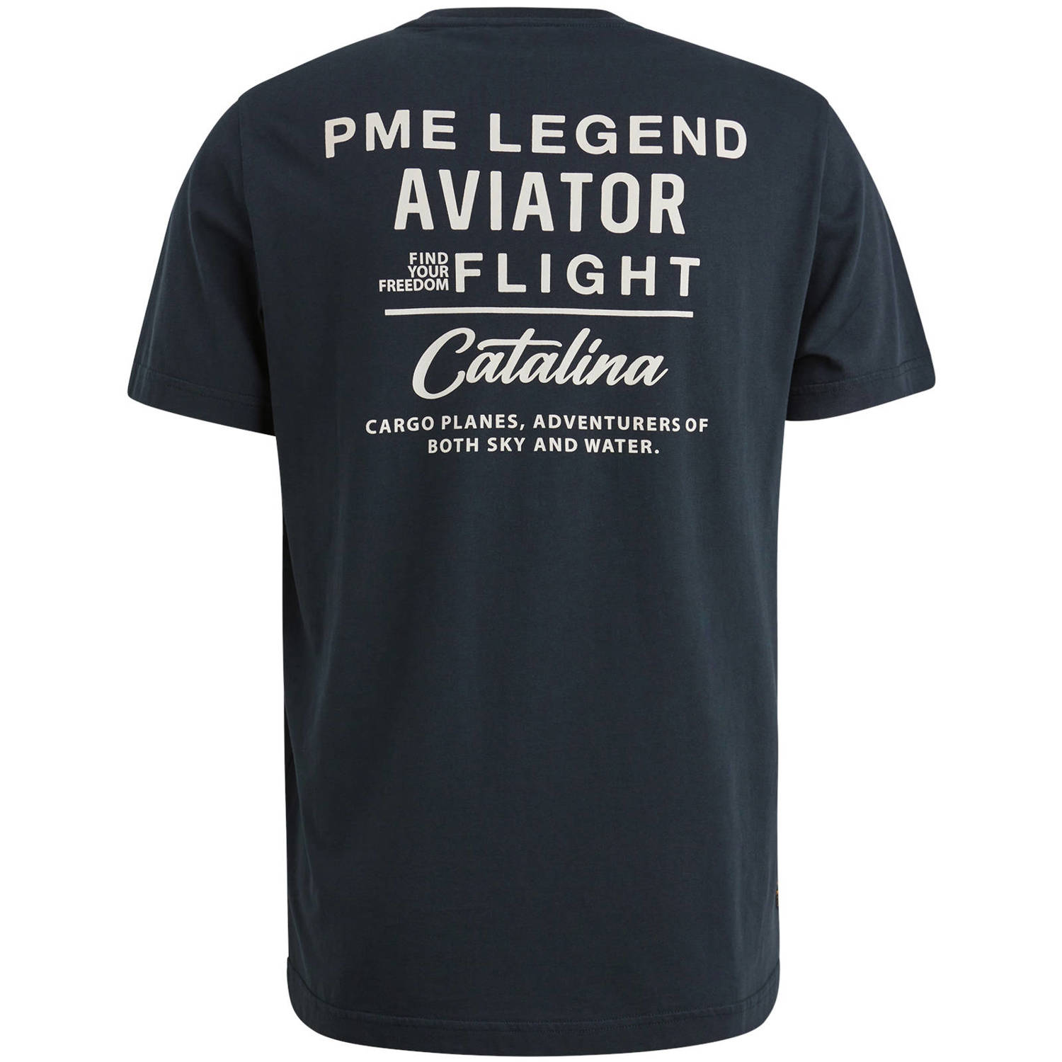 PME Legend T-shirt donkerblauw