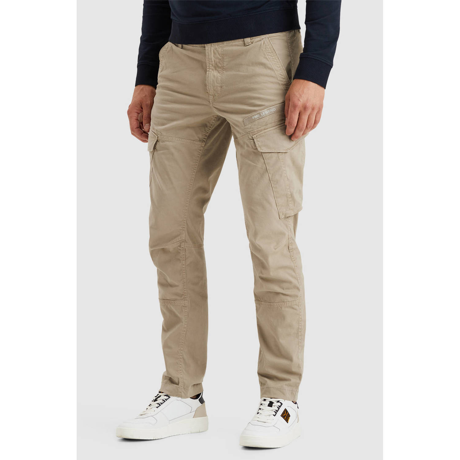 PME Legend tapered cargobroek NORDROP beige