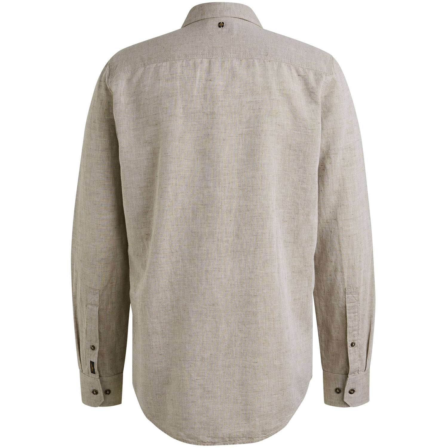 PME Legend linnen casual overhemd beige