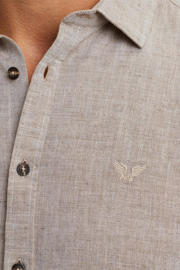 thumbnail: PME Legend linnen casual overhemd beige