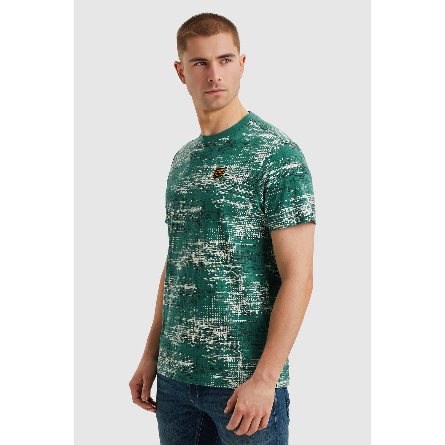 PME LEGEND T-shirt met allover print