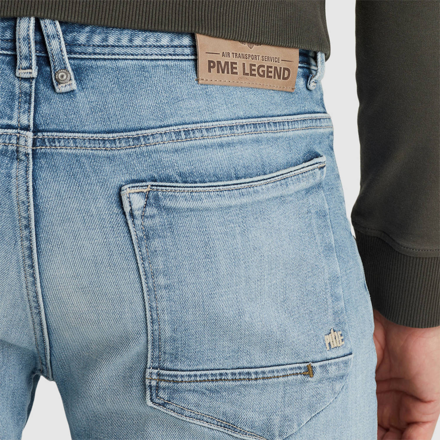 PME Legend CARIOR tapered jeans mid blue denim