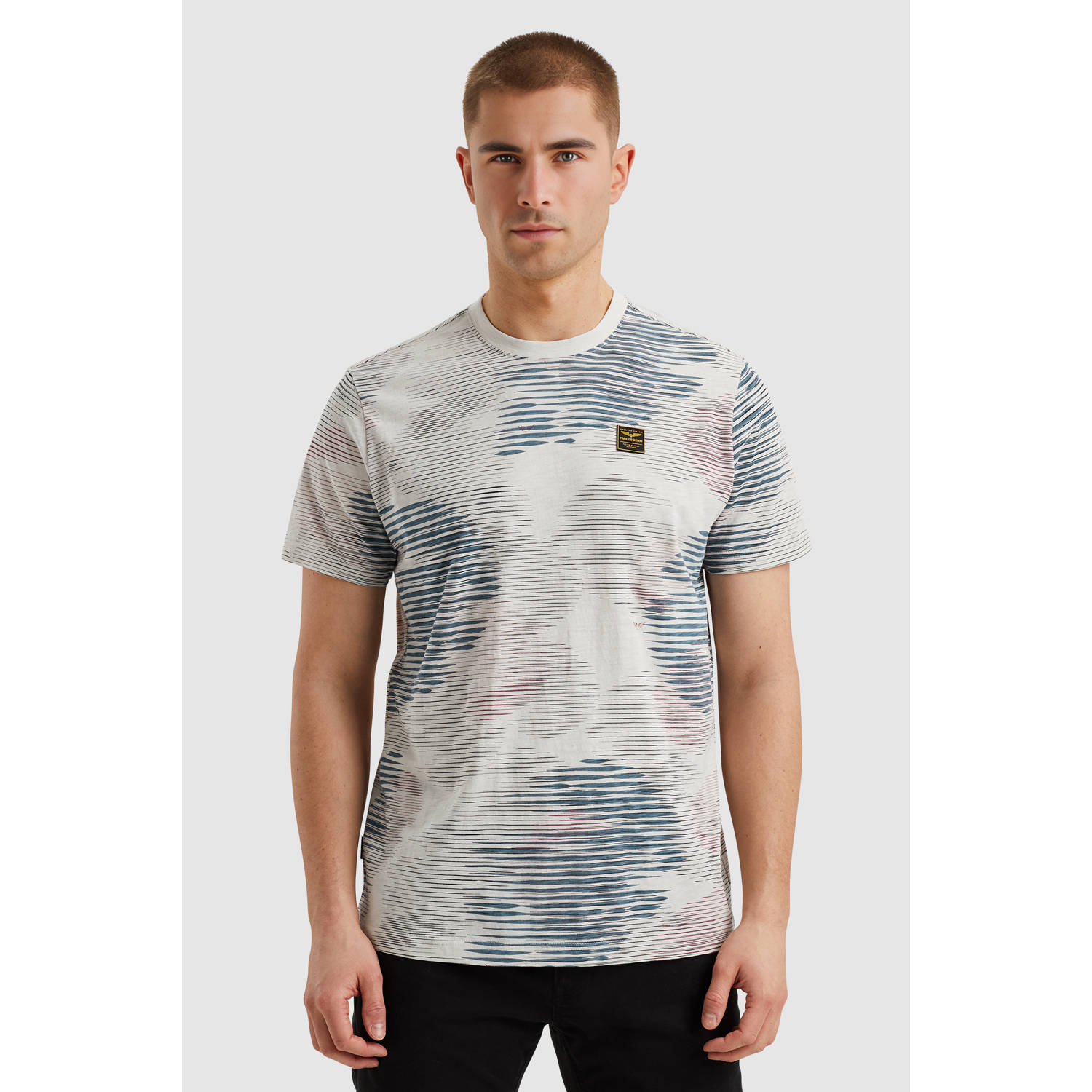 PME LEGEND T-shirt met allover print