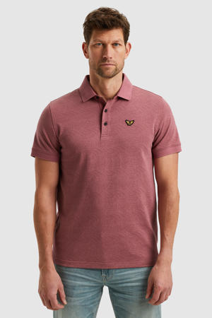 regular polo gebreid roze