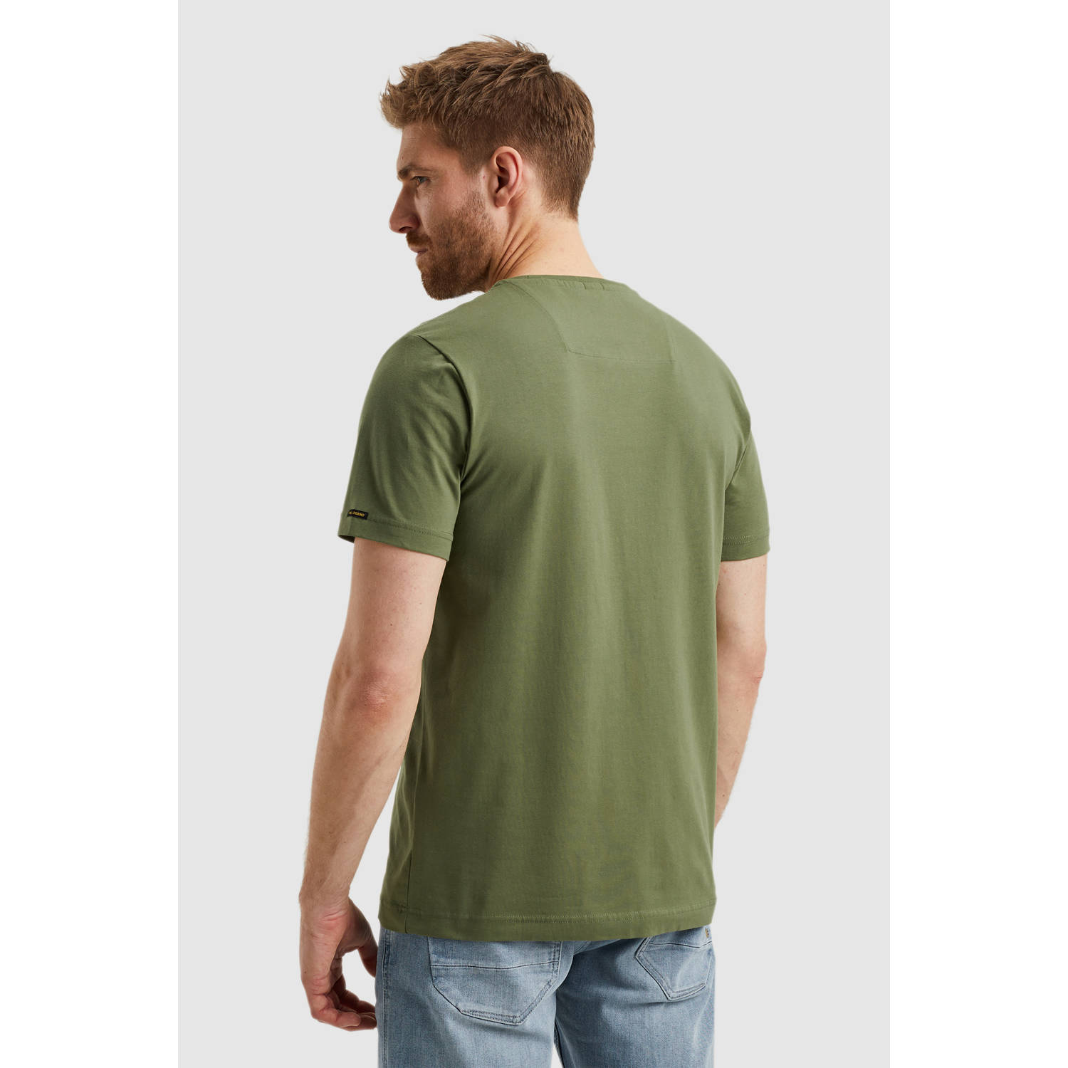 PME Legend regular T-shirt groen