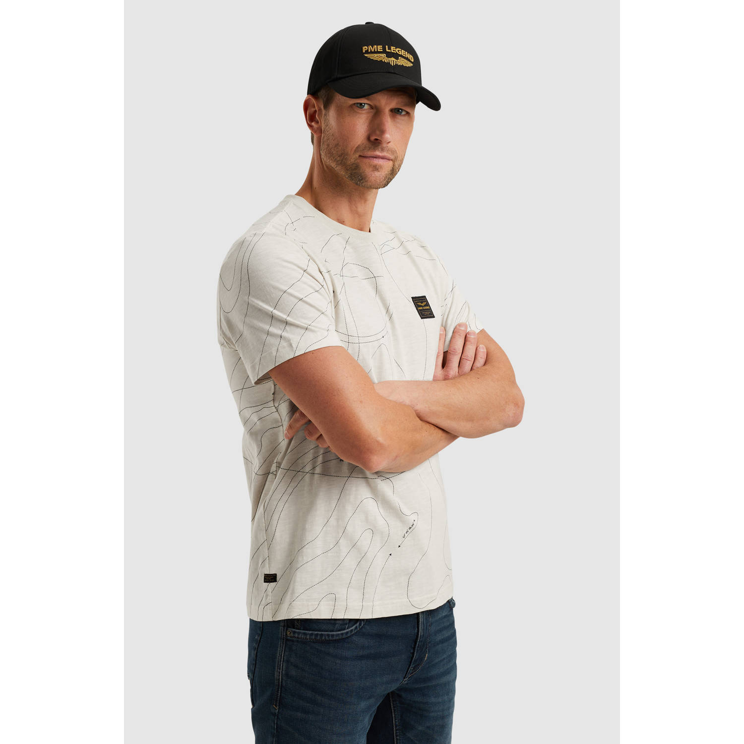 PME Legend T-shirt ecru