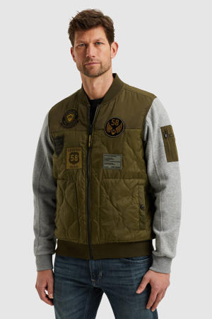 gevoerd vest groen