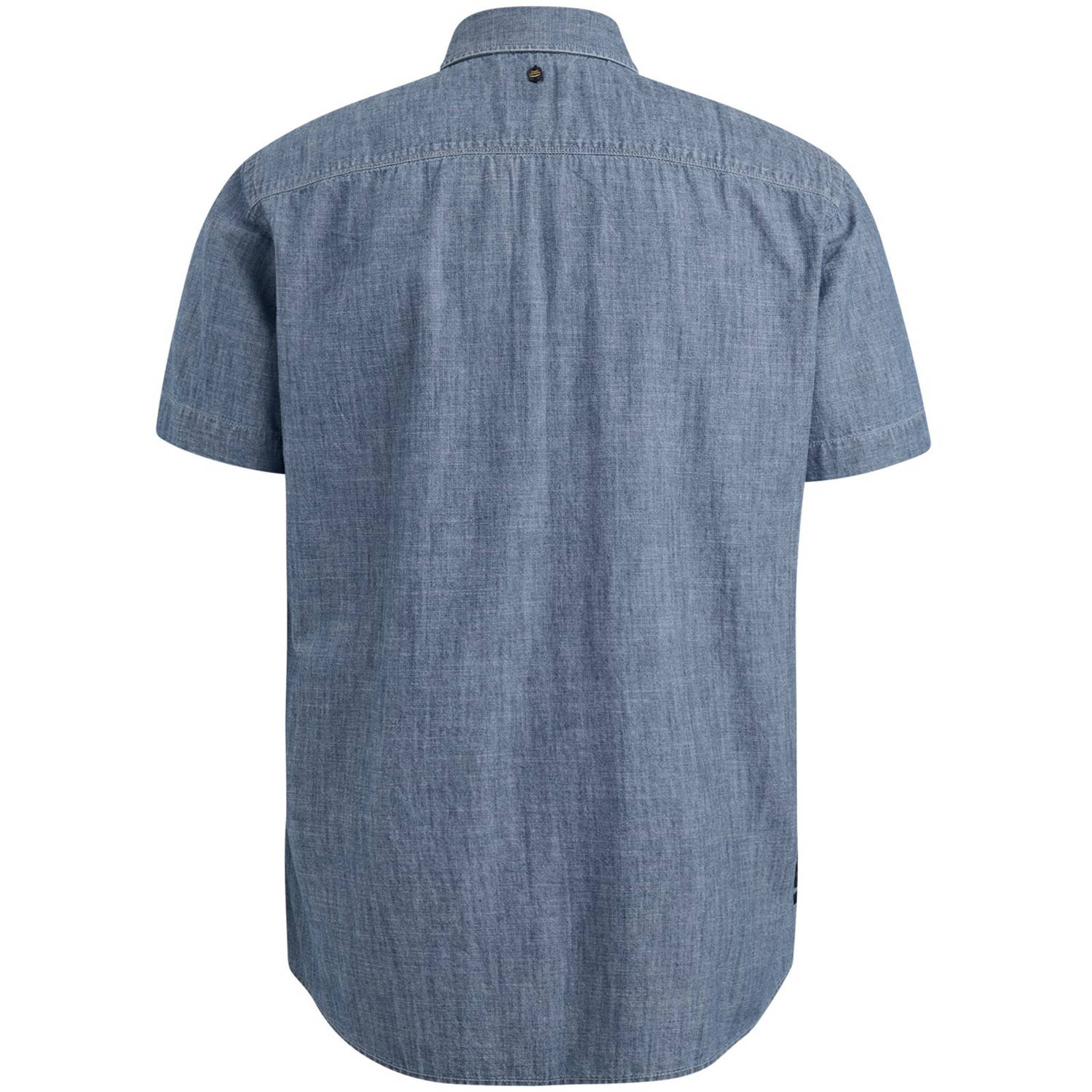 PME Legend denim casual overhemd blauw