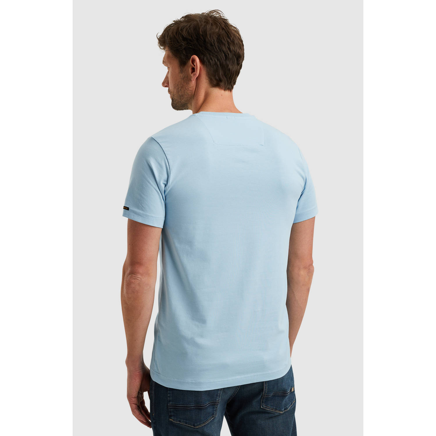 PME Legend regular T-shirt lichtblauw
