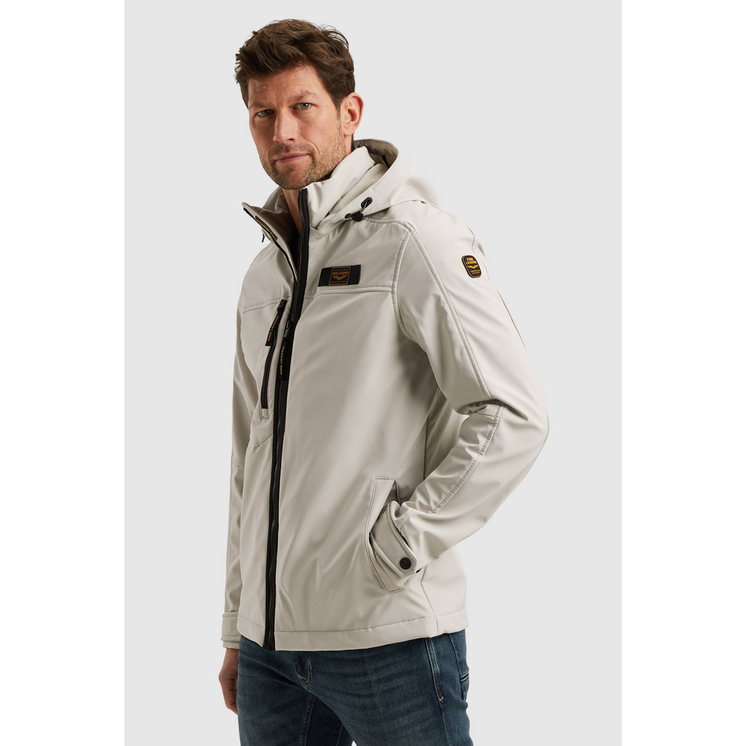 PME Legend SUCCESSOR softshell jas ecru