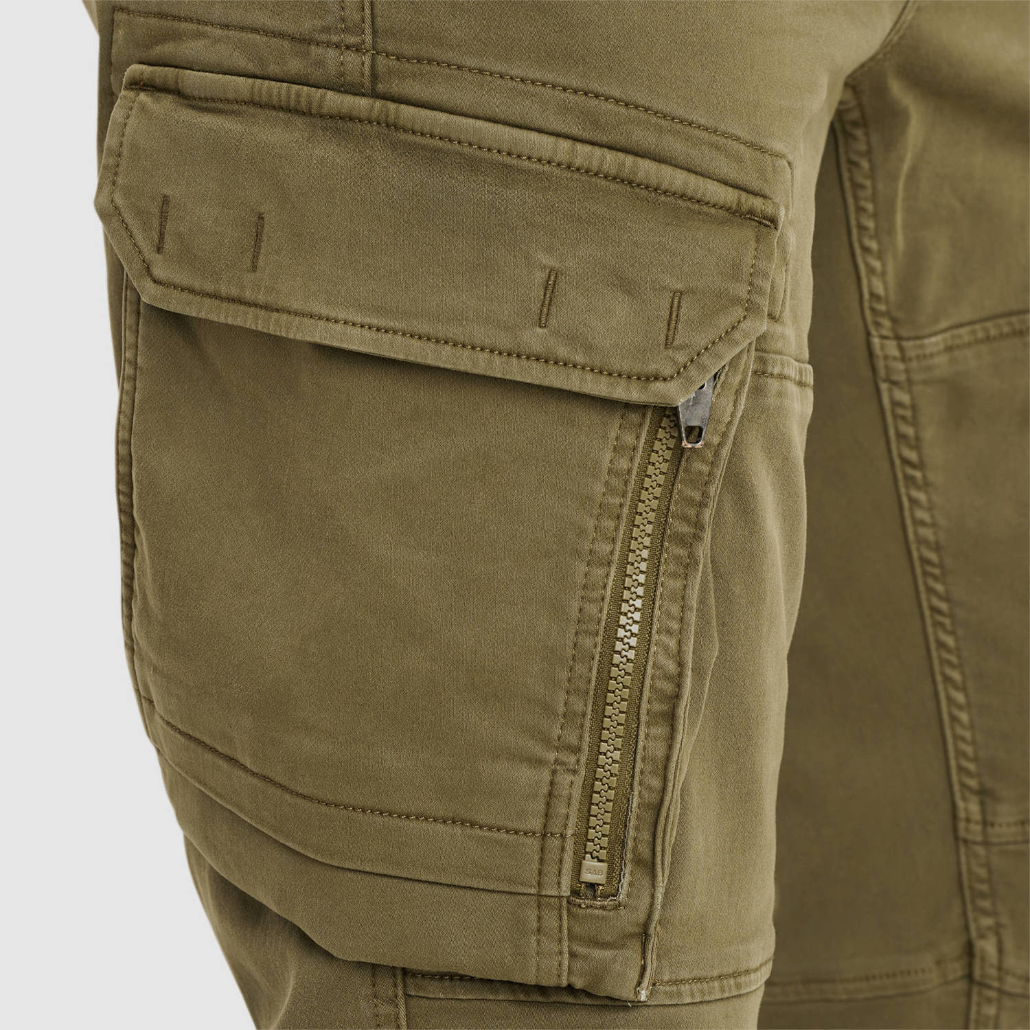 PME Legend tapered EXPEDIZER CARGO sweatbroek groen