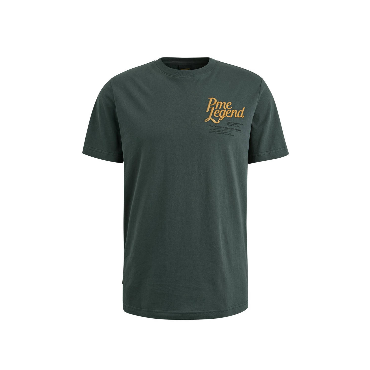 PME Legend T-shirt donkergroen