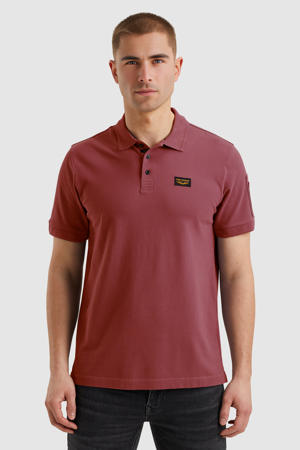 regular polo donkerrood