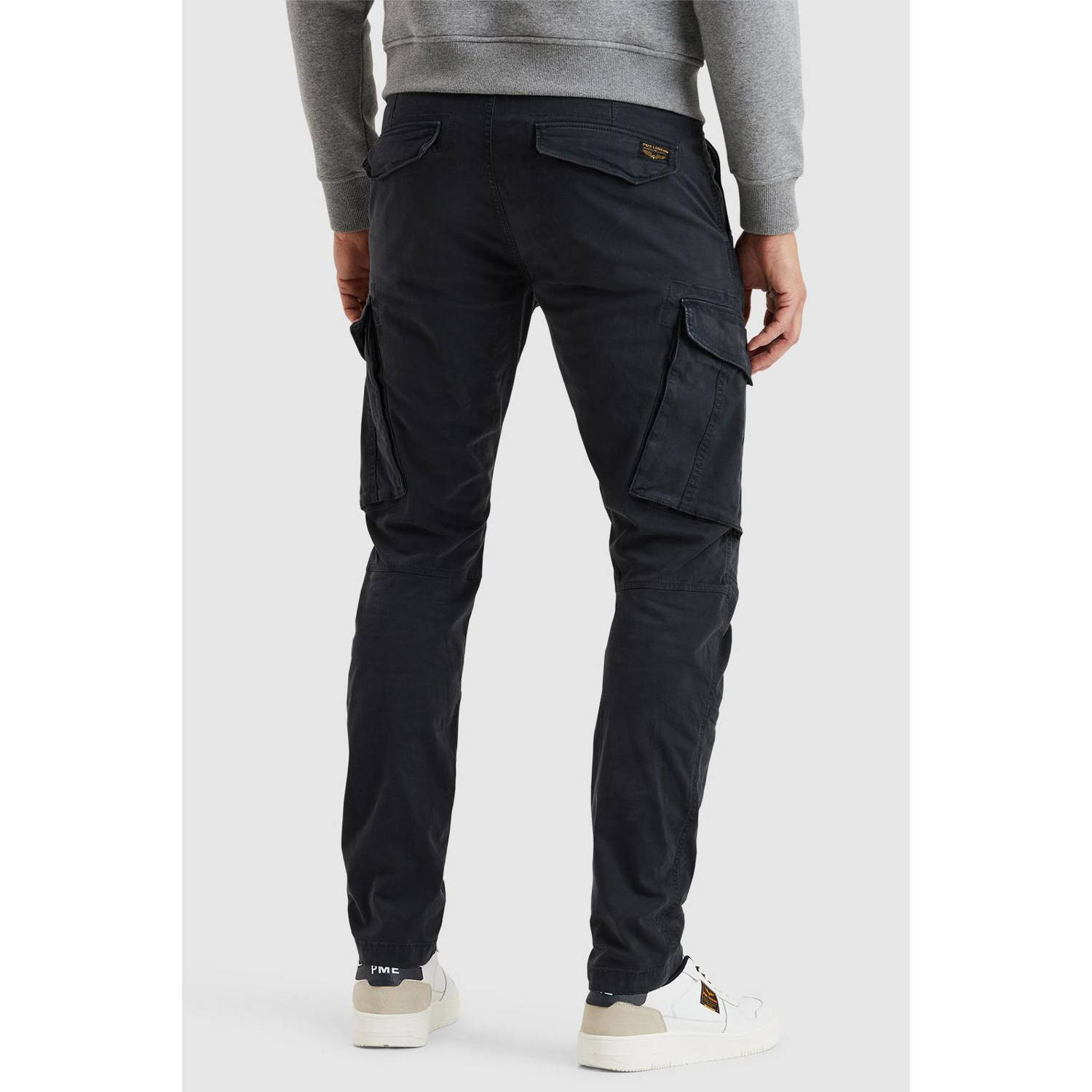 PME Legend tapered cargobroek NORDROP donkerblauw