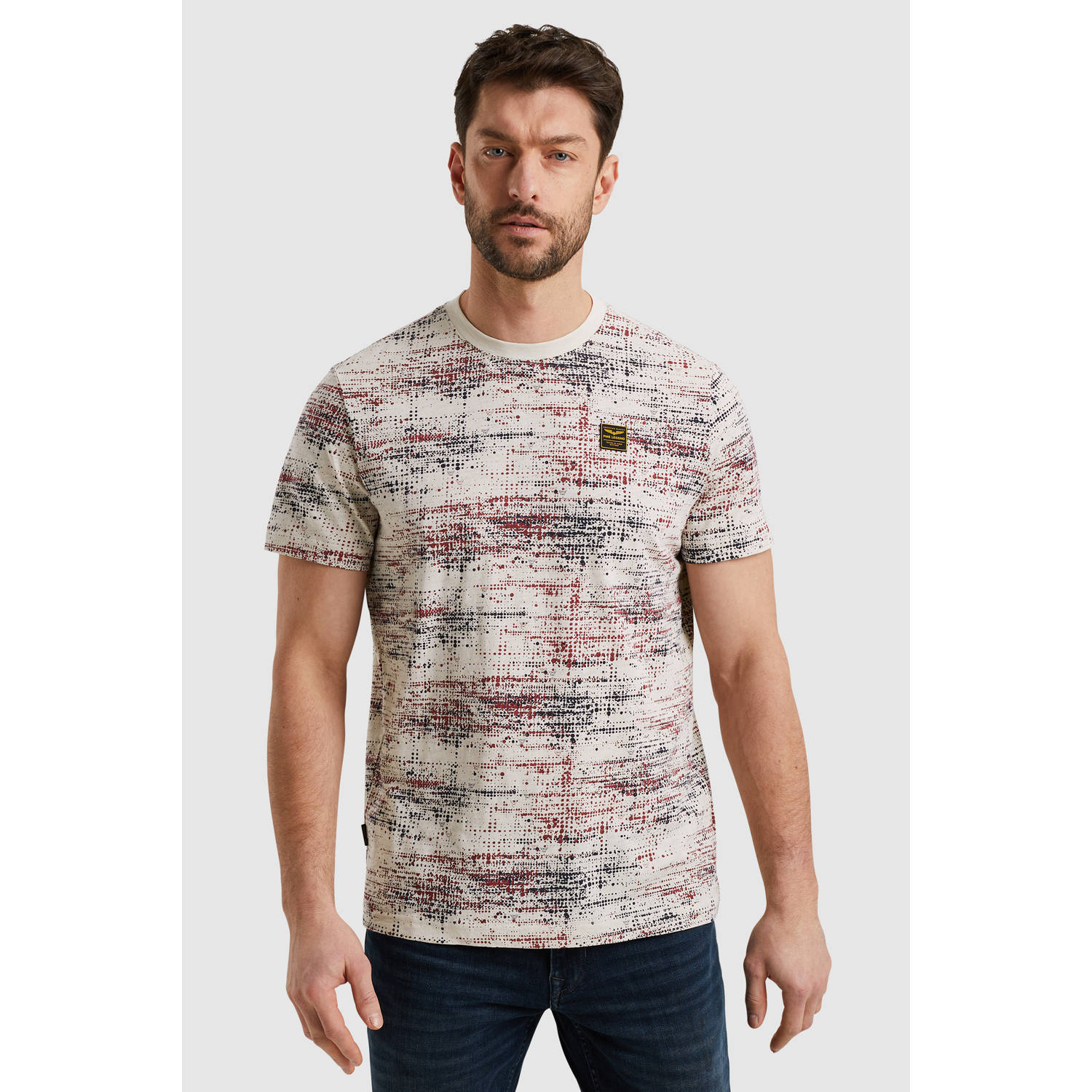 PME LEGEND T-shirt met allover print