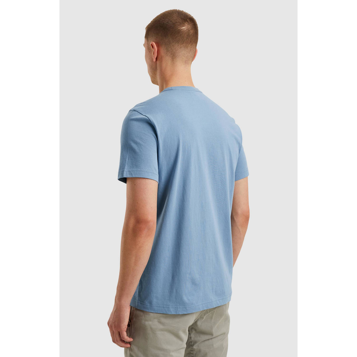 PME Legend regular T-shirt lichtblauw