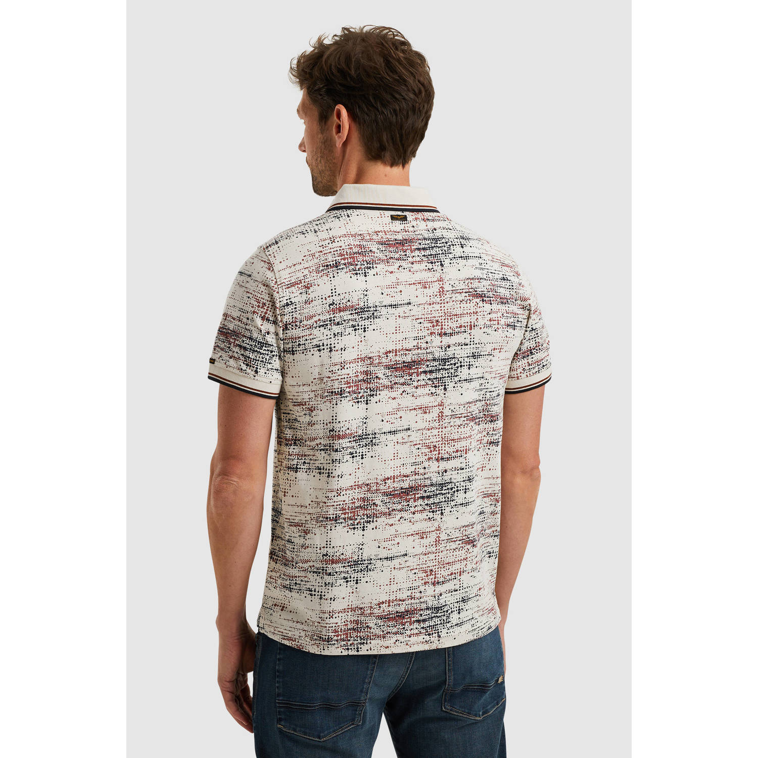 PME Legend regular polo ecru