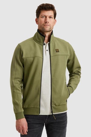sweatvest groen