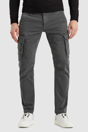 tapered EXPEDIZER CARGO sweatbroek grijs