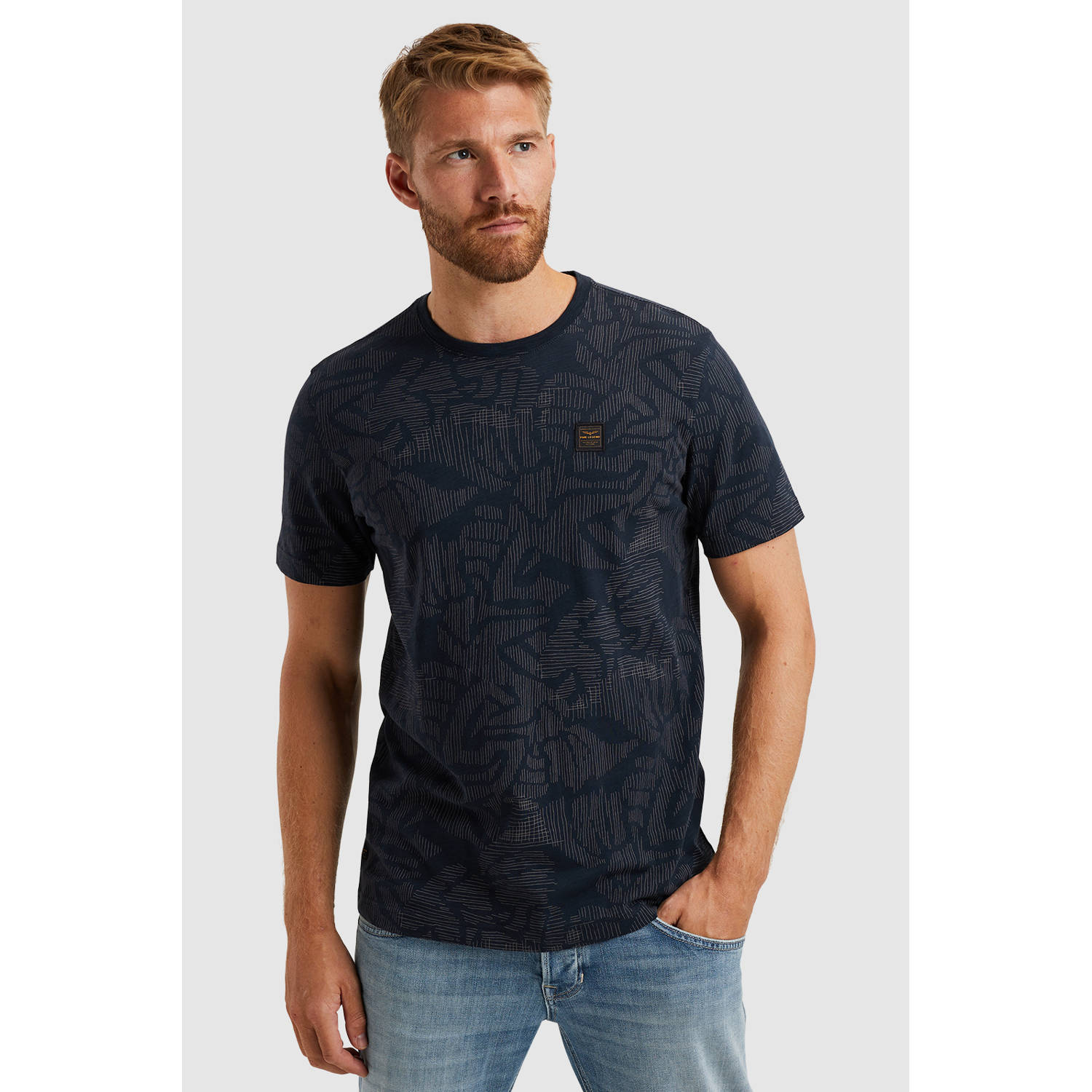 PME Legend T-shirt donkerblauw