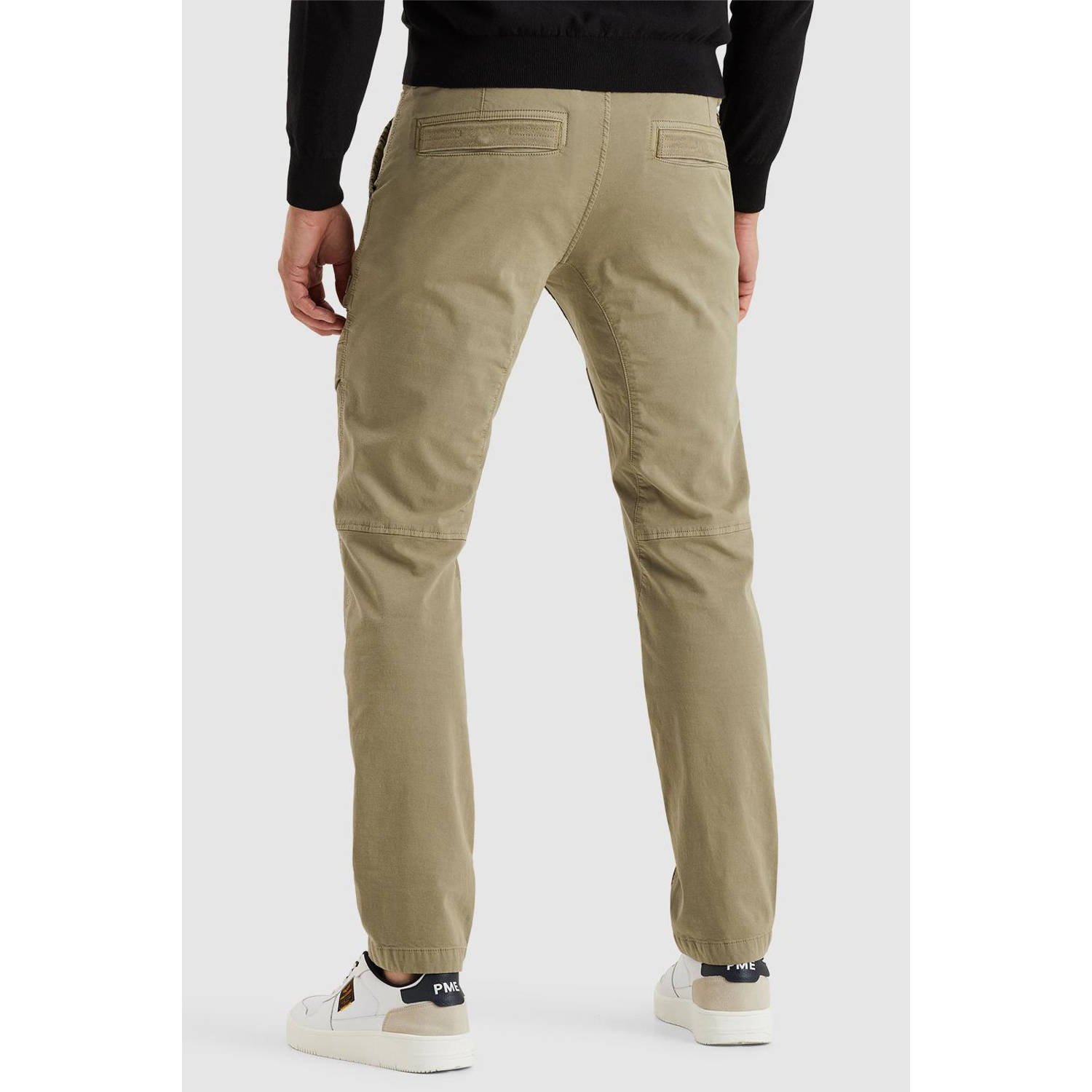 PME Legend tapered cargo broek kaki