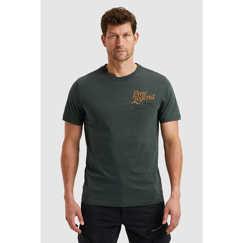 PME Legend T-shirt donkergroen