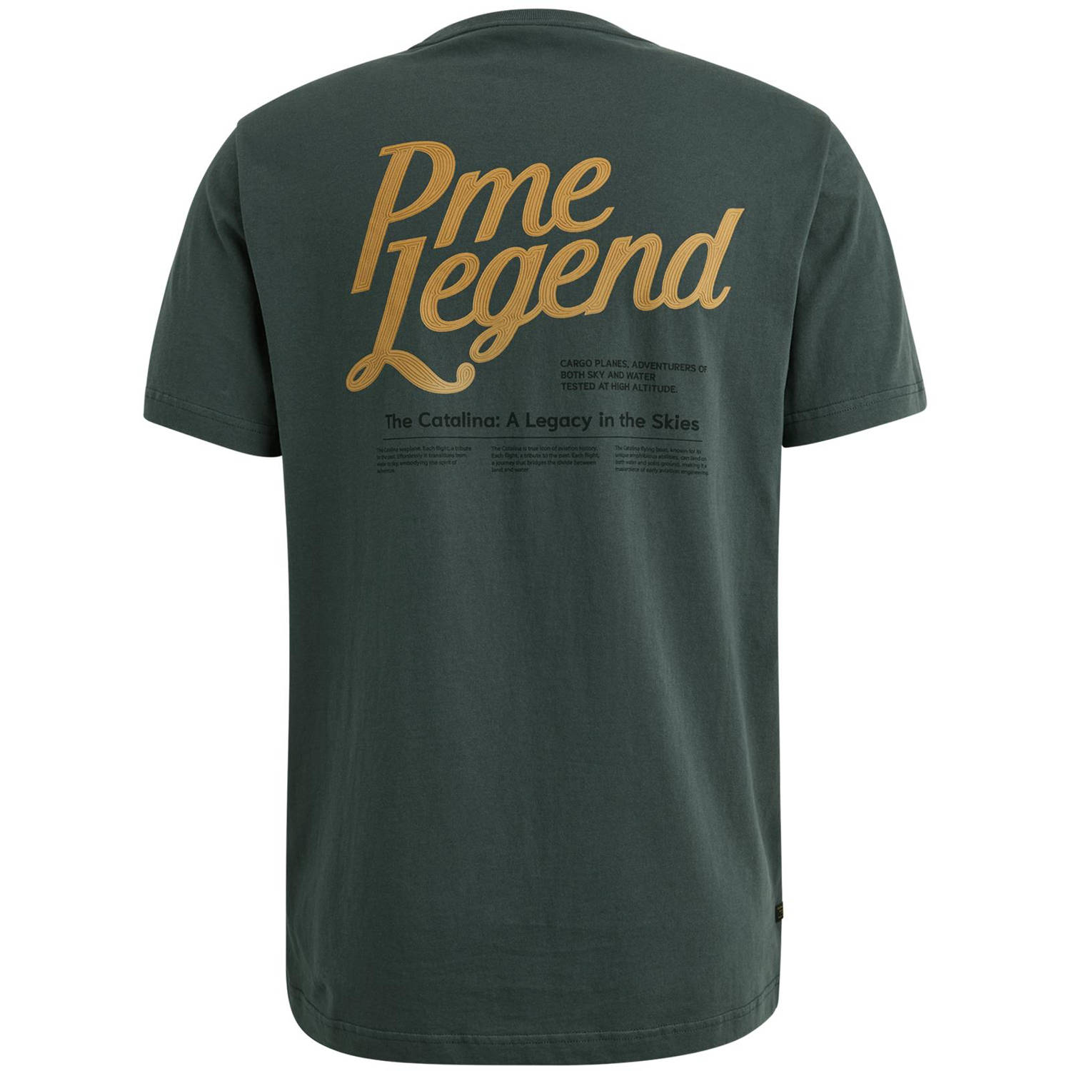 PME Legend T-shirt donkergroen