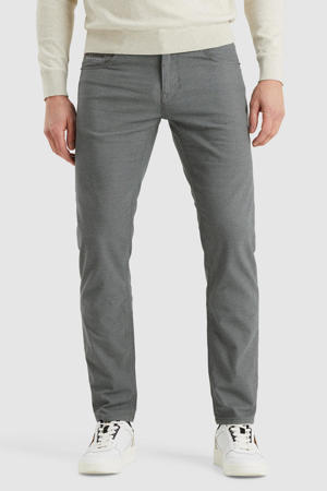 regular casual broek grijsblauw