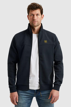 sweatvest donkerblauw