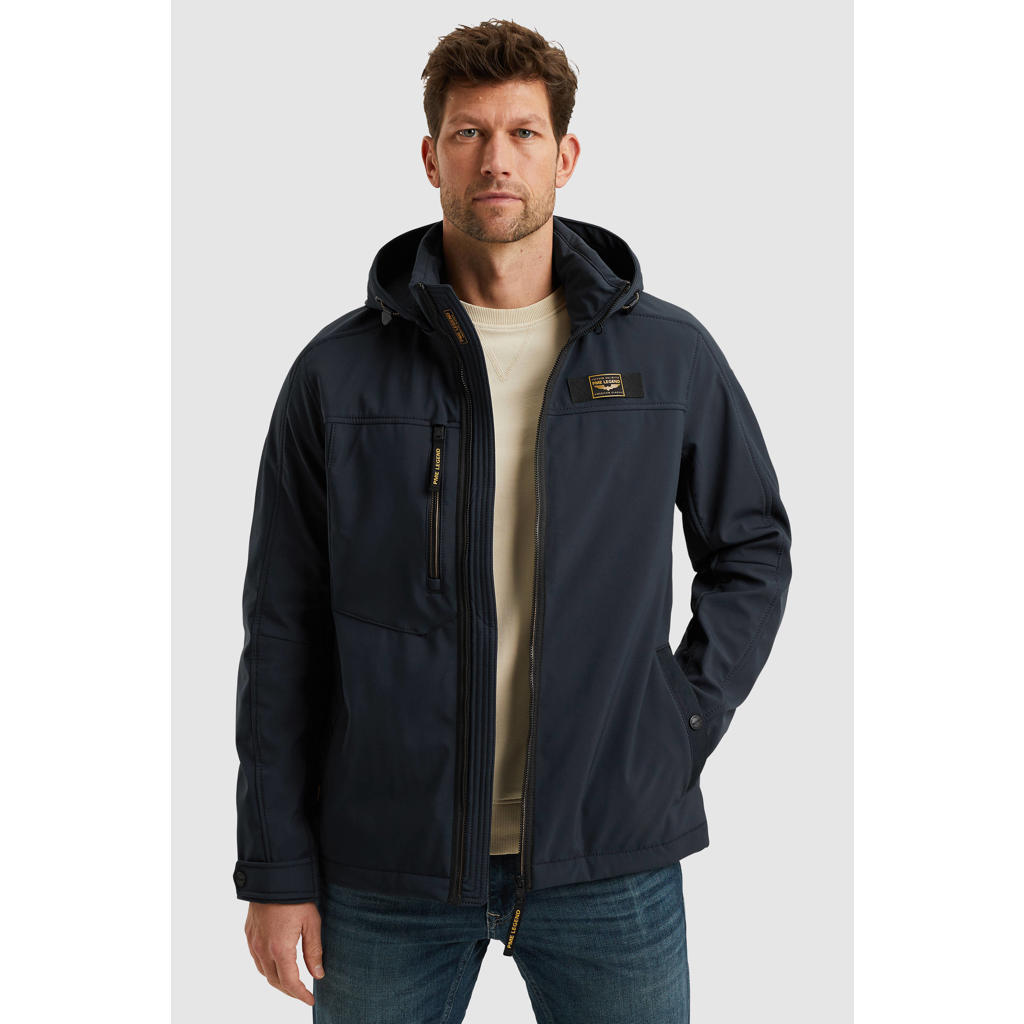 PME Legend SUCCESSOR softshell jas donkerblauw