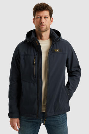 SUCCESSOR softshell jas donkerblauw