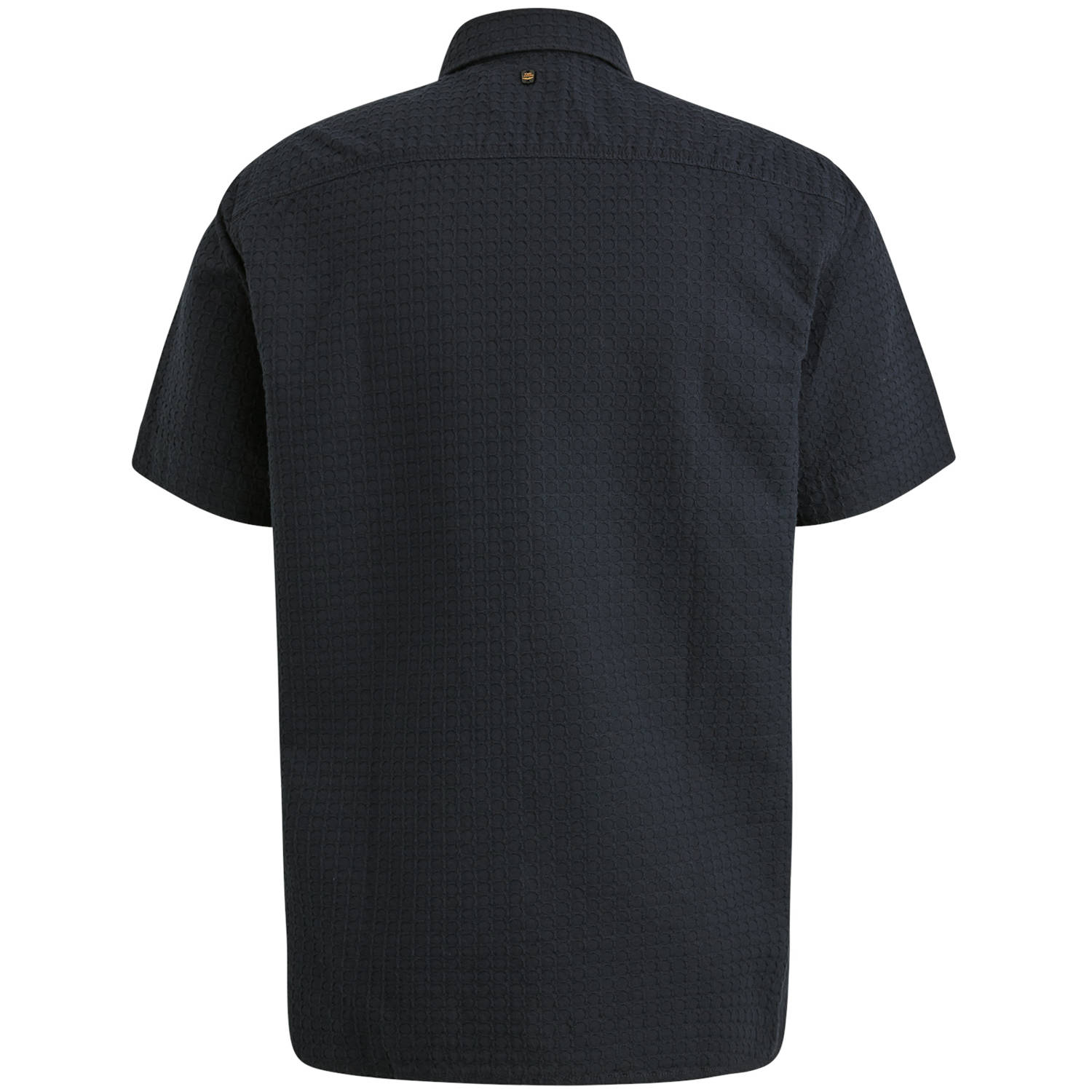 PME Legend overshirt met textuur donkerblauw