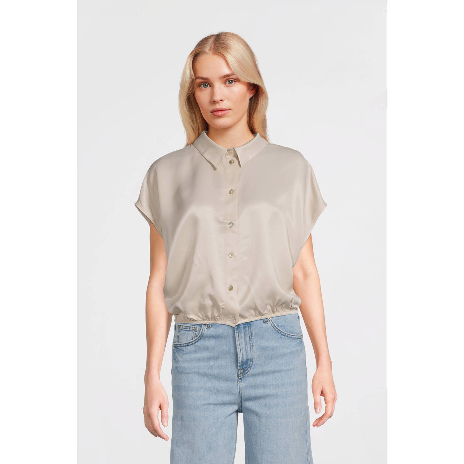 Beaumont blouse beige
