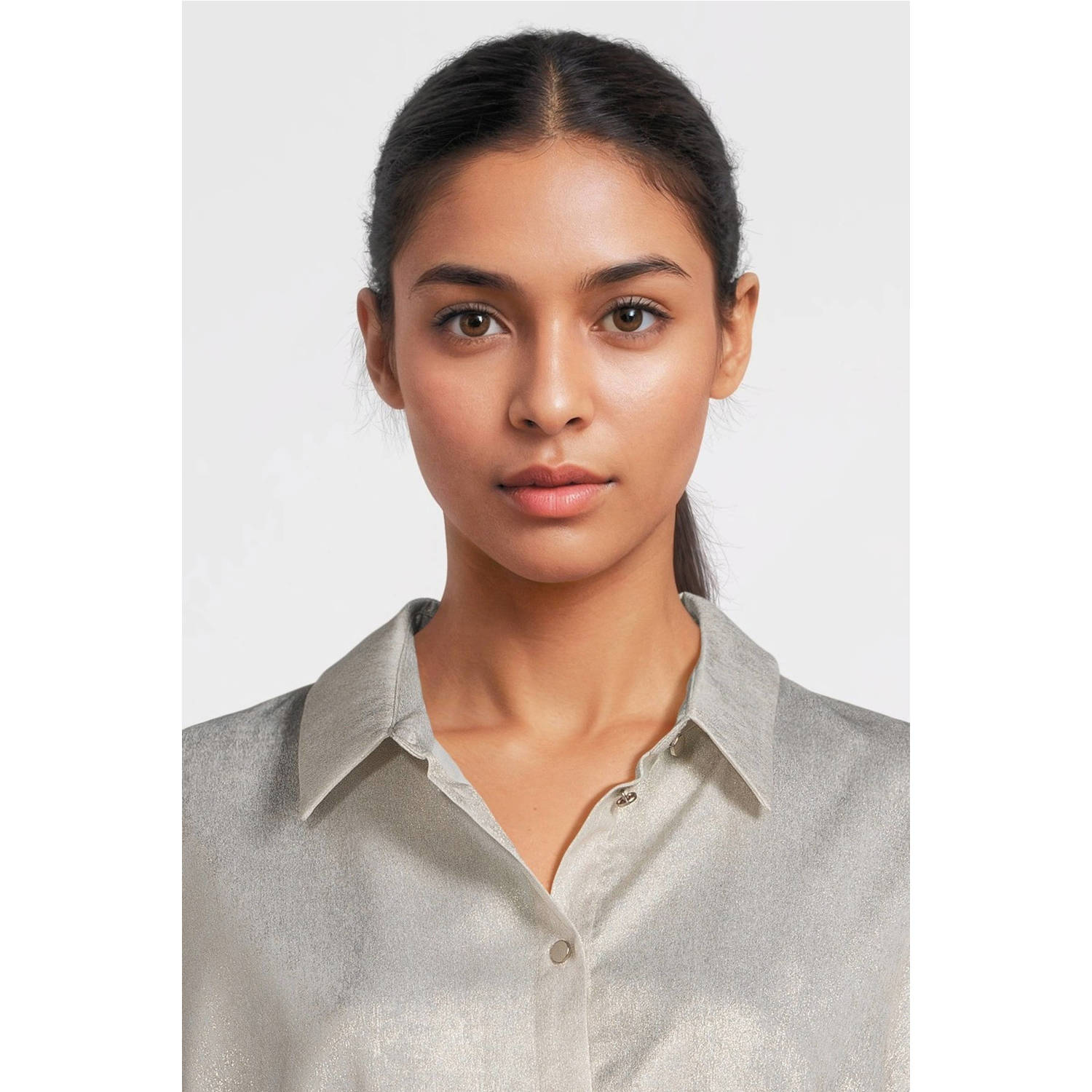 Beaumont blouse zilver