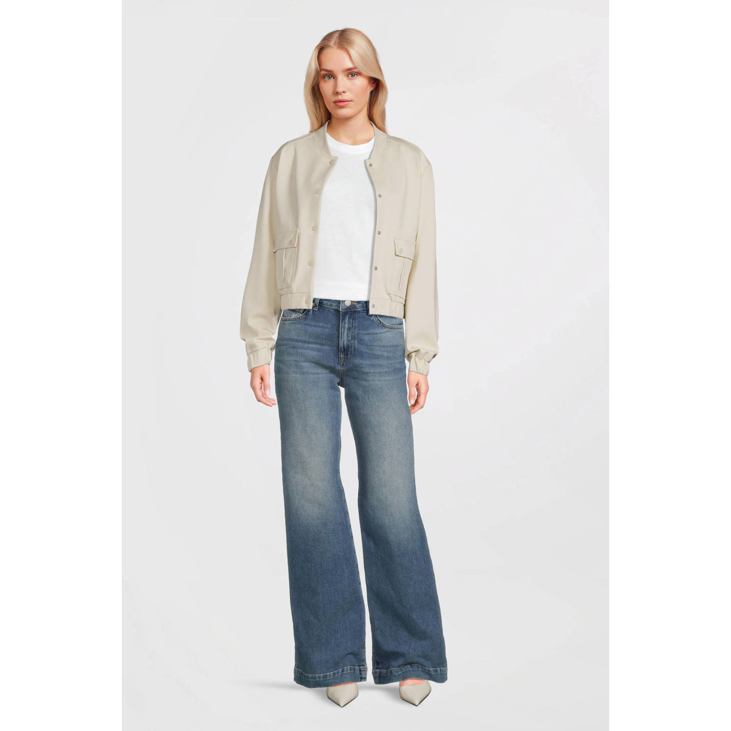 Beaumont bomberjack beige