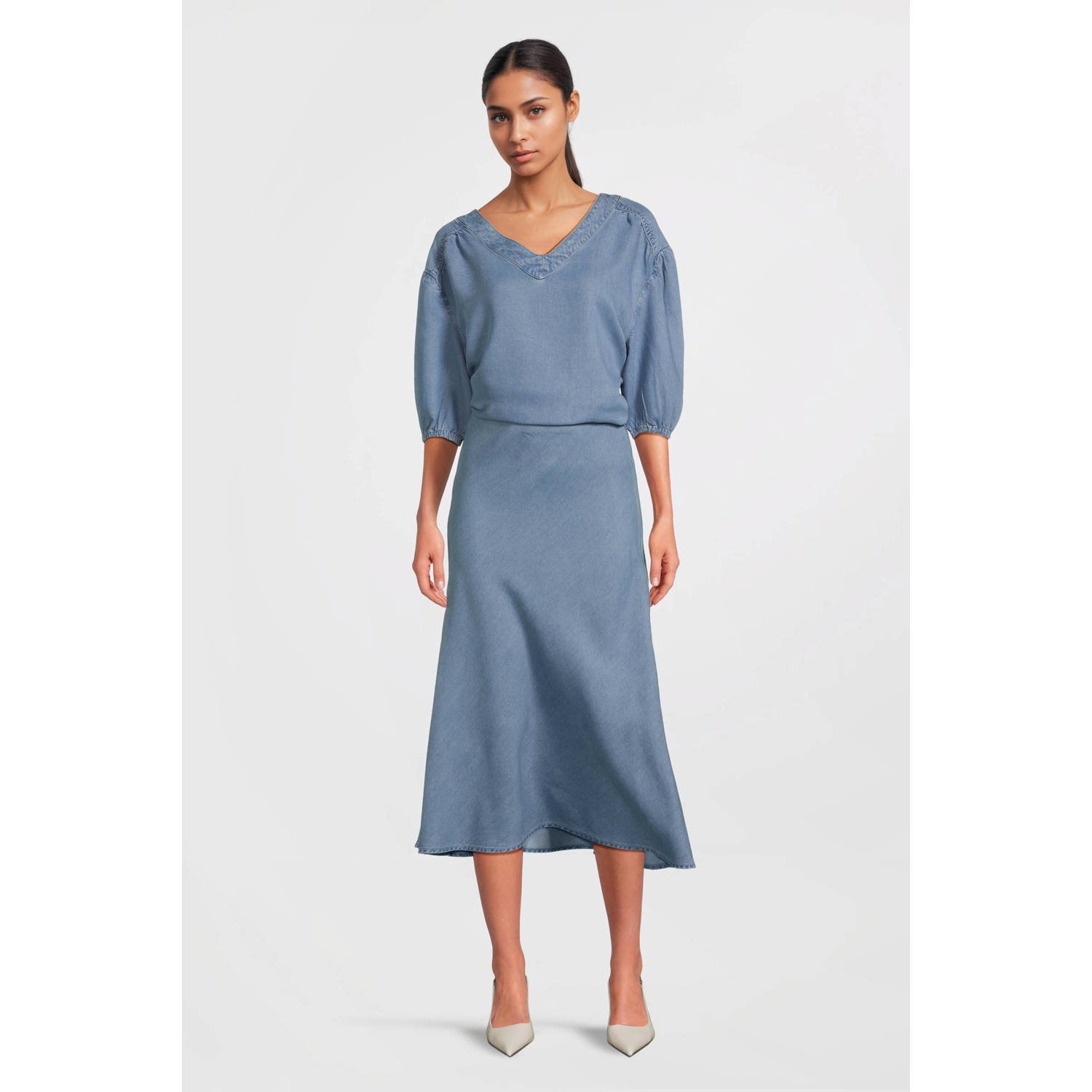 BEAUMONT Dames Blouses Fae Top Blauw