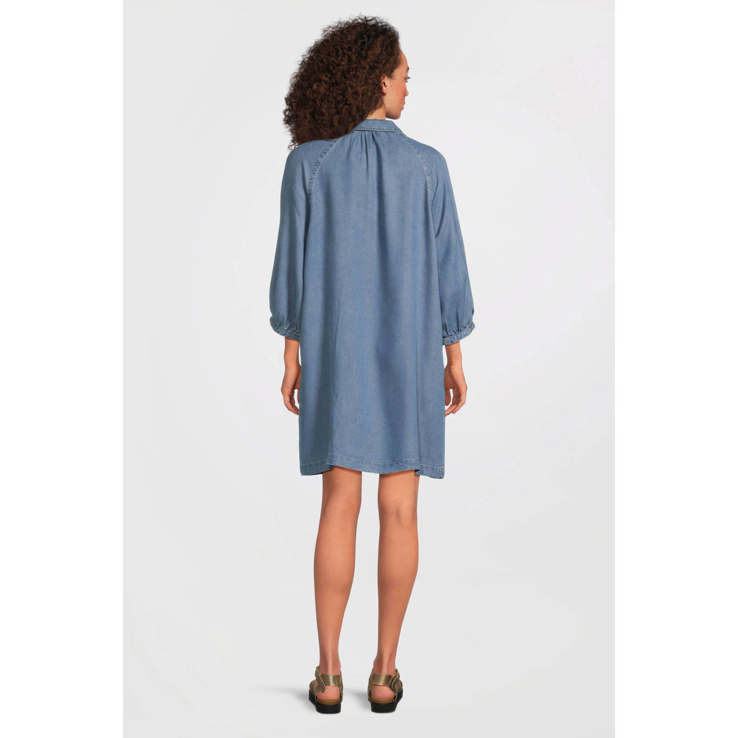 Beaumont spijkerjurk light blue denim