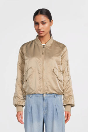 bomberjack beige