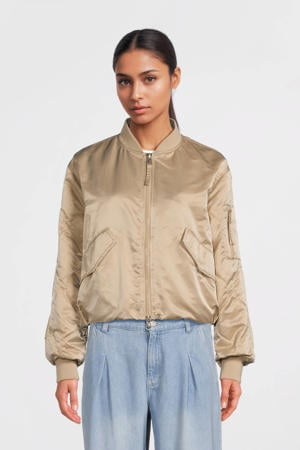 bomberjack beige
