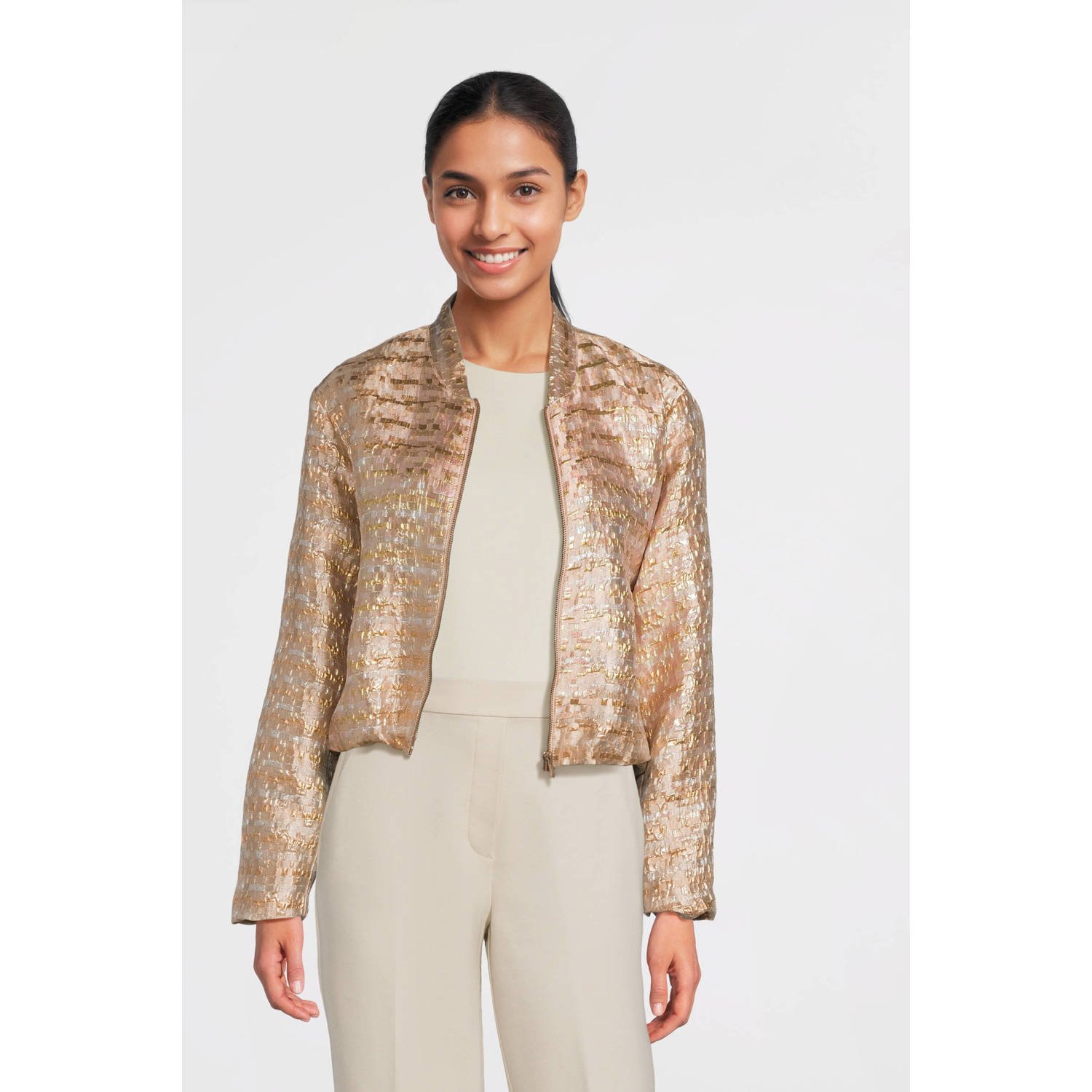 BEAUMONT Dames Tops & T-shirts Dasha Top Beige