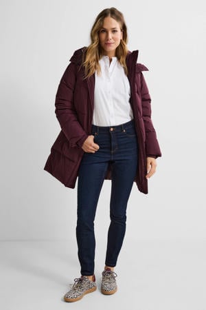 skinny jeans donkerblauw