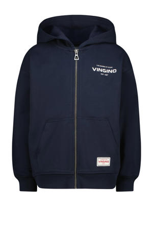 sweatvest donkerblauw