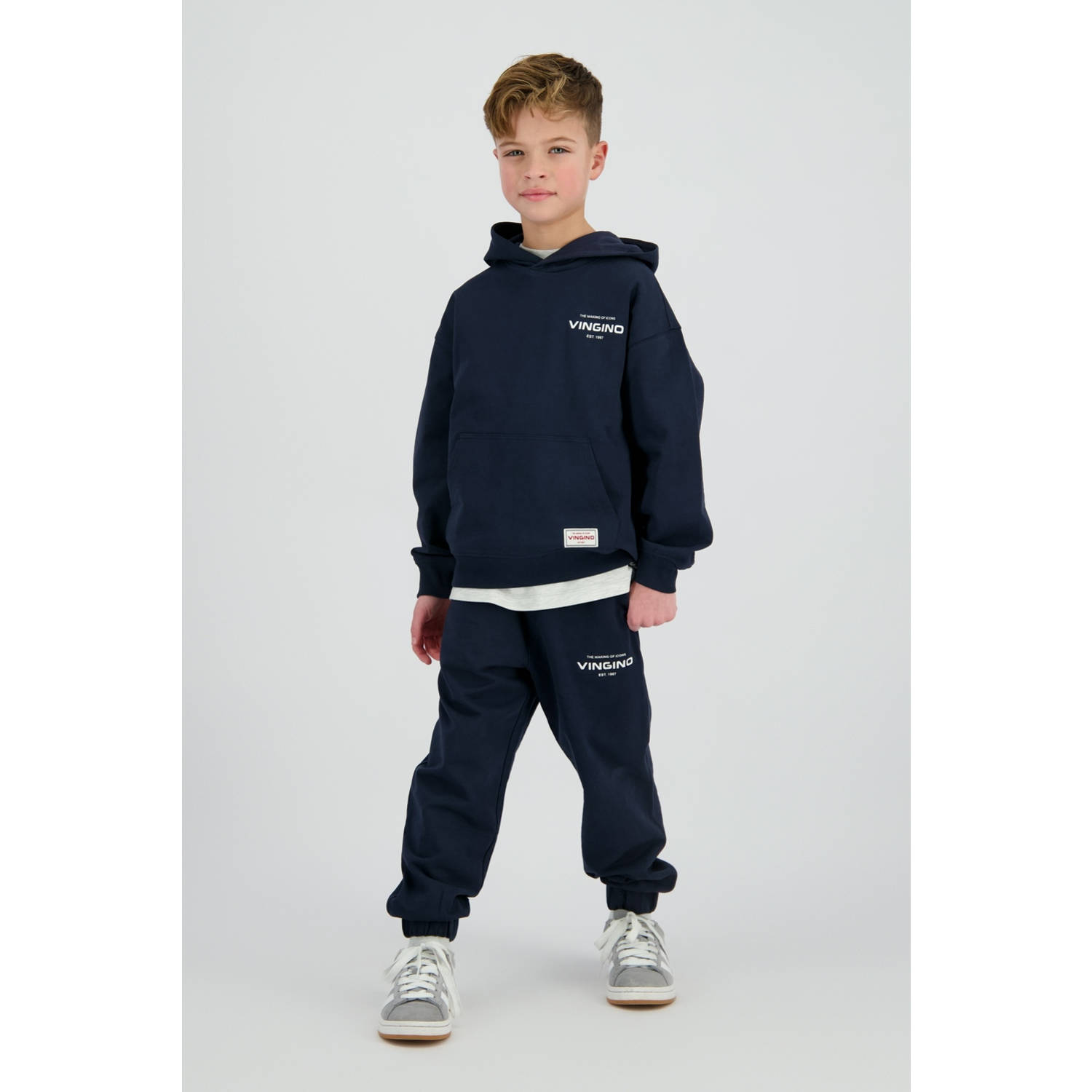 Vingino relaxed joggingbroek donkerblauw
