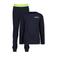 Vingino pyjama donkerblauw/neongeel