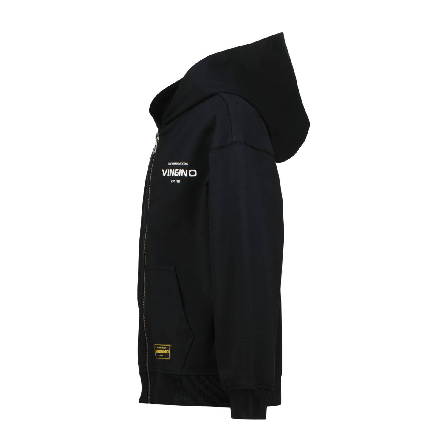 Vingino sweatvest zwart
