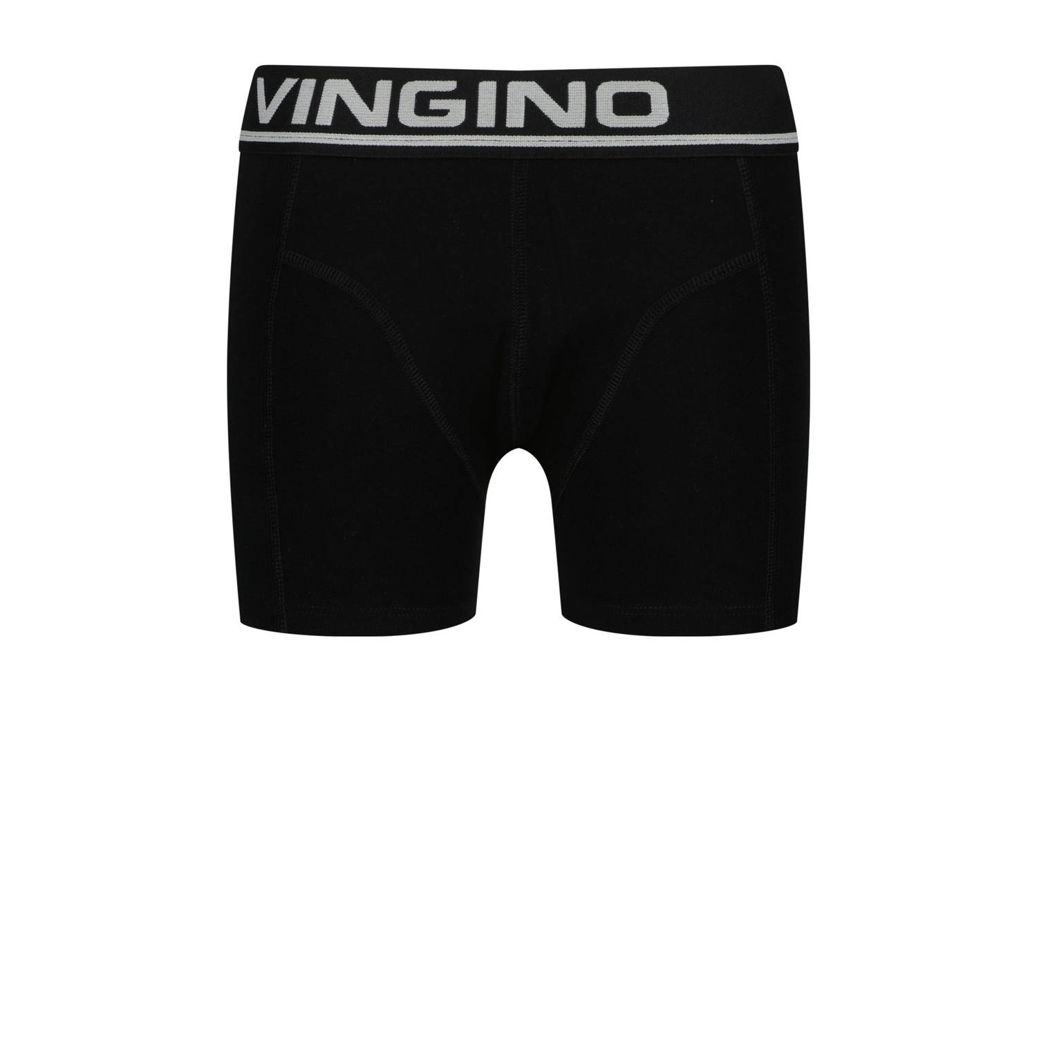 Vingino boxershort set van 7 zwart