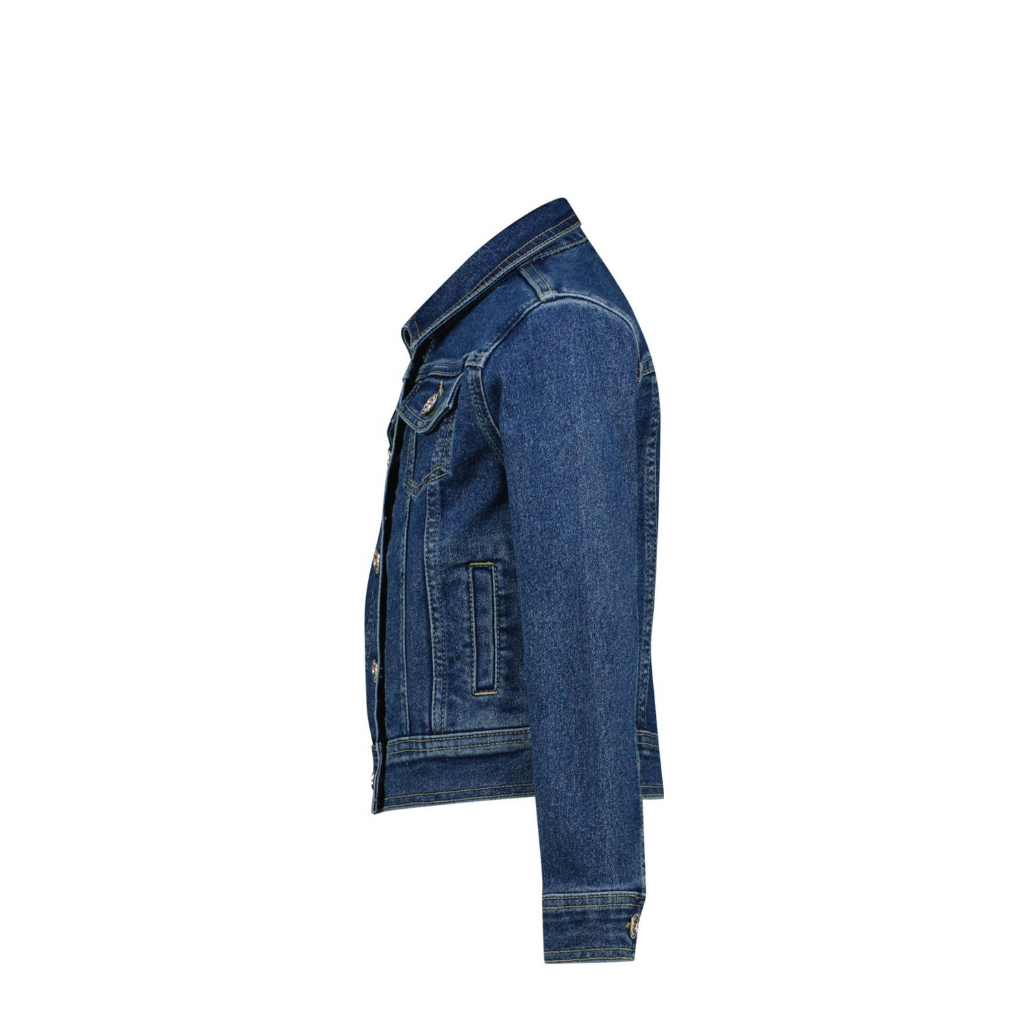 Vingino denim spijkerjas medium blue denim