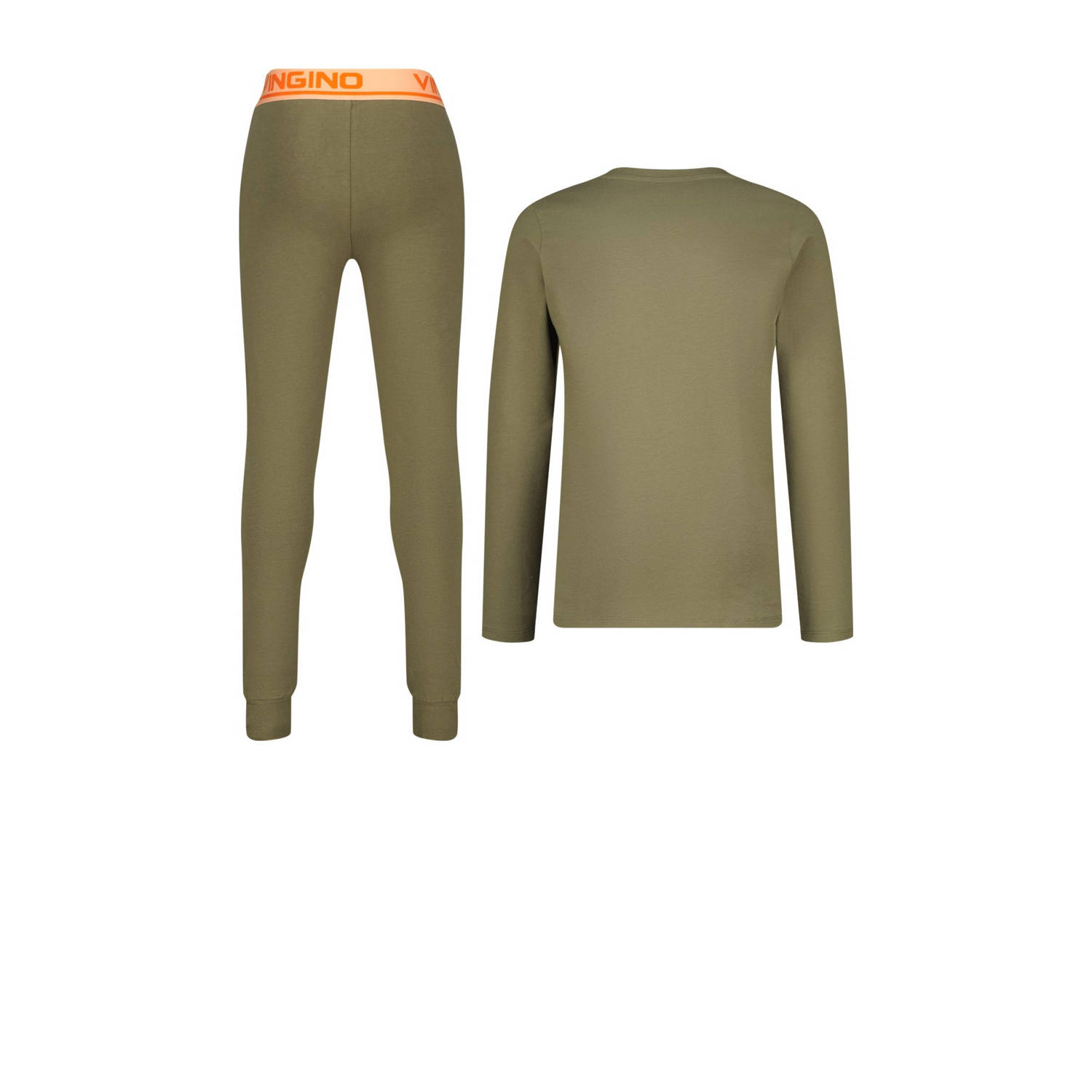 Vingino pyjama Wose armygroen