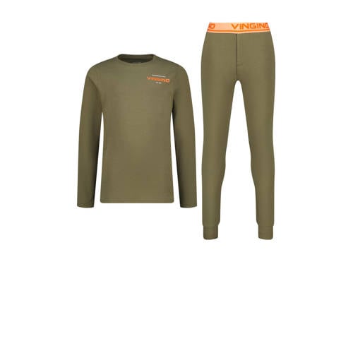 Vingino pyjama Wose armygroen afbeelding